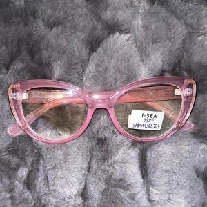 Women’s fashion, glasses, pink, cat eye shaped brand new never used